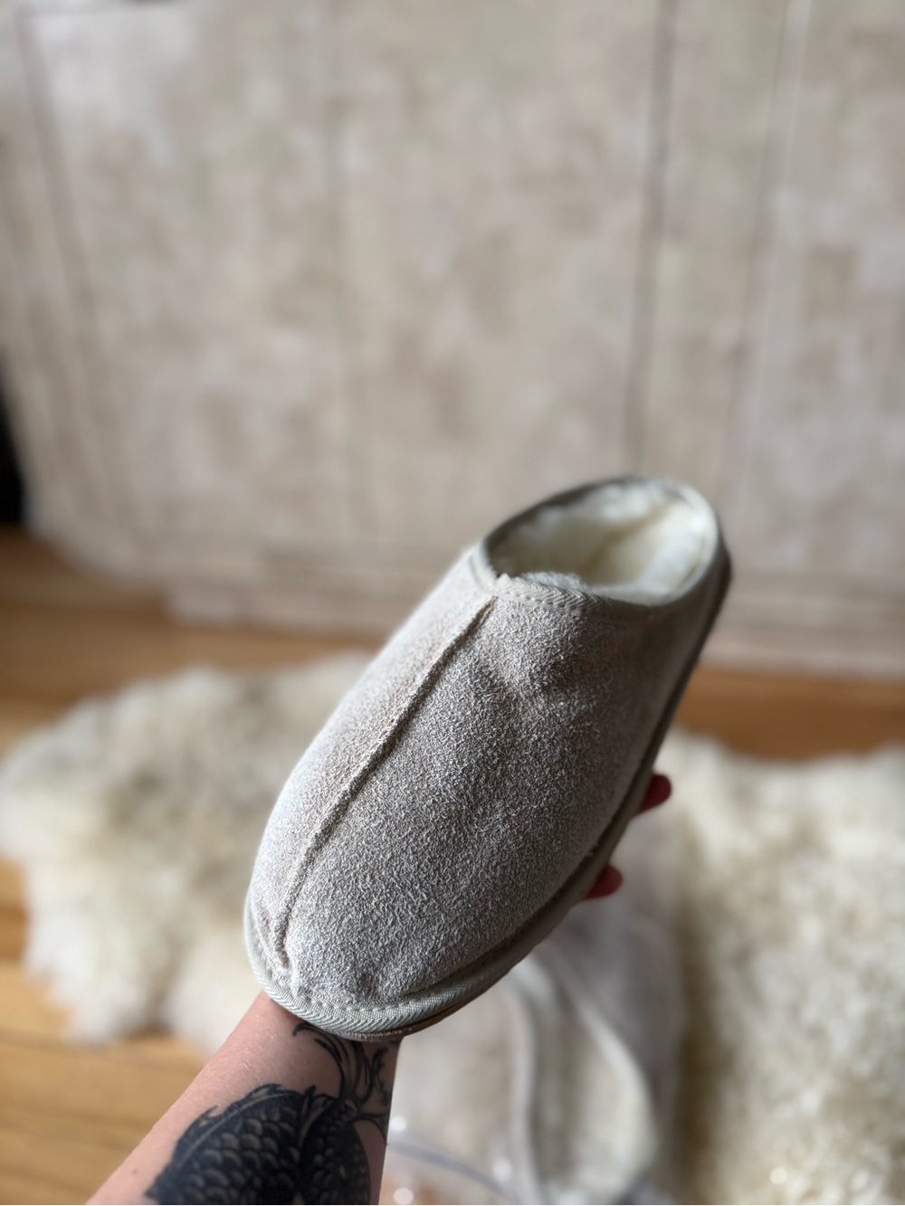 VINTAGE | LAPCO real sheepskin mules